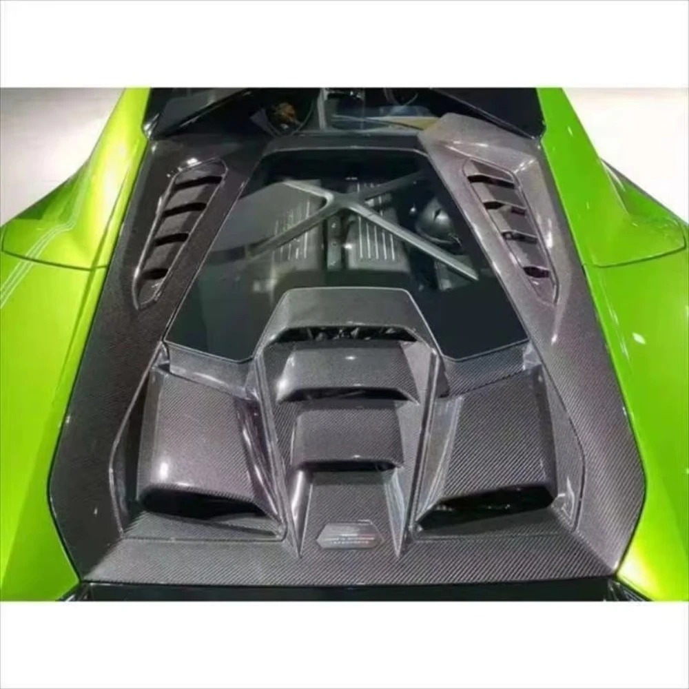 High Quality Fast Delivery Whole Sale Price Dry Carbon Fiber Tecnica Style Rear Engine Cover for Huracan LP580 LP610
